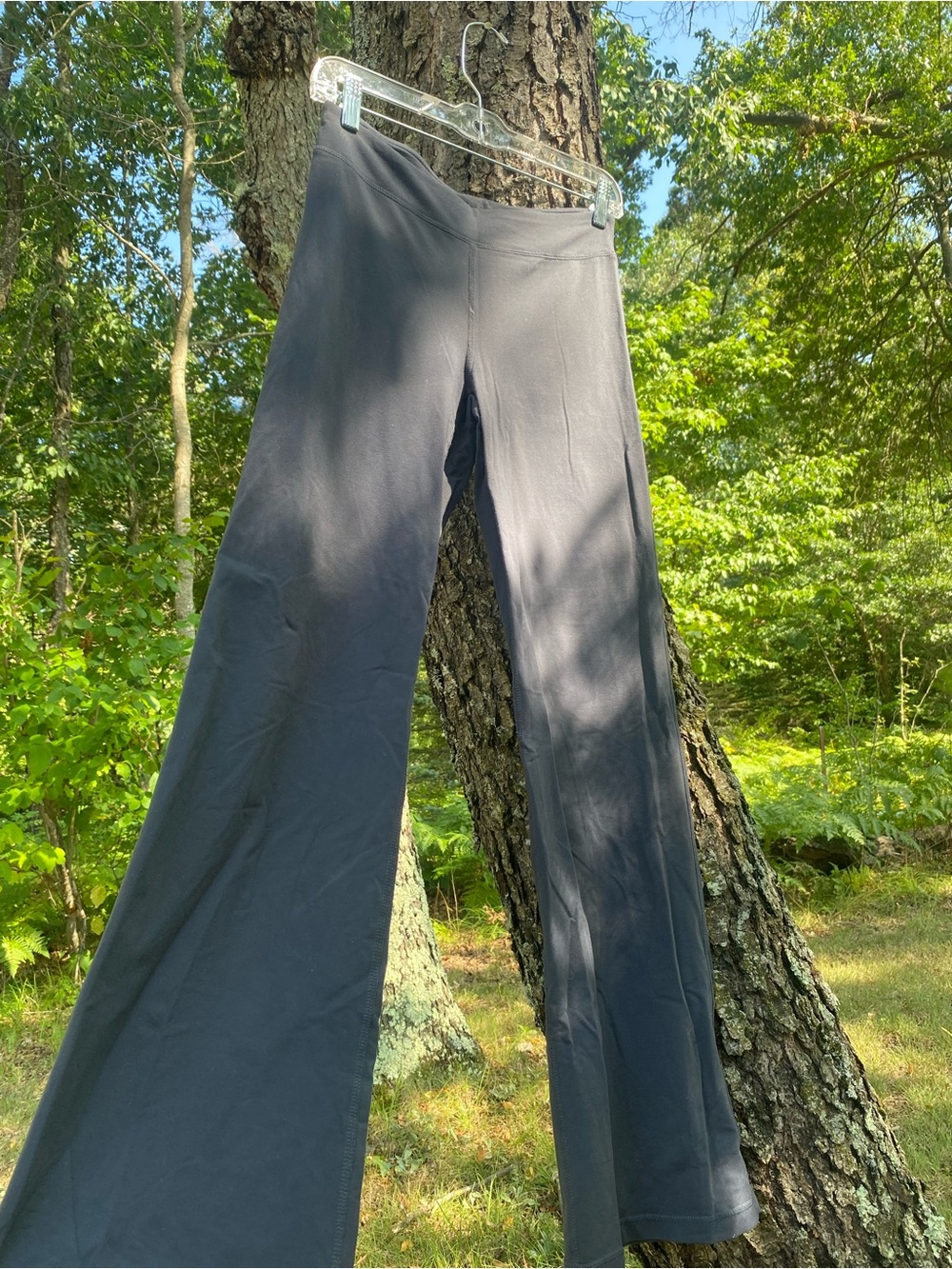 Athleta Flare Gray Leggings Yoga Pants